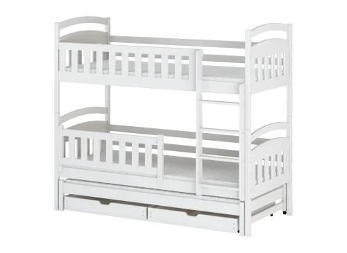 BLANKA 80x160 wit stapelbed Lano Meubels