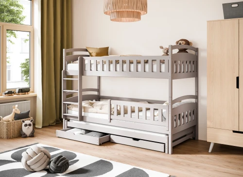 BLANKA 90x200 kasjmier stapelbed Lano Meubels