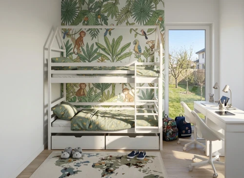 ALEX 90x200 wit stapelbed Lano Meubels