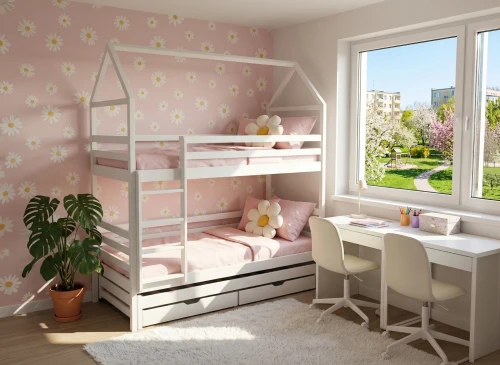 DALIA 90x200 wit huisjesbed Lano Meubels