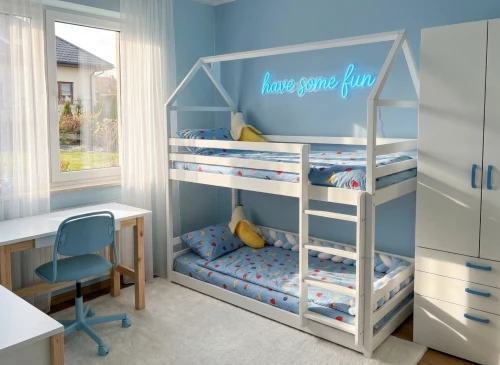 AXEL 90x200 wit huisjesbed Lano Meubels