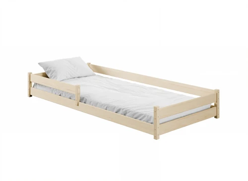 ALIS 80x160 ongelakt hout Montessori vloerbed voor kinderen Lano Meubels
