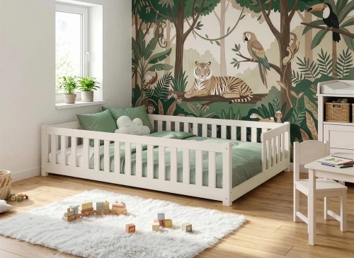 LEVI 140x200 katoen kinderbed eenpersoons Lano Meubels