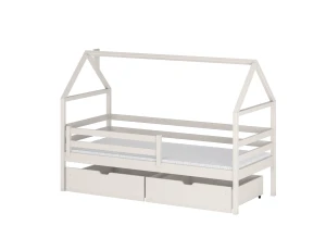 ARON 90x190 katoen eenpersoons kinderbed huisbed Lano Meubels