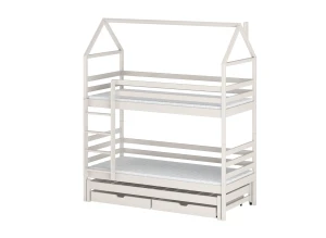 DALIA 90x180 katoen - Stapelbed Huisje Lano Meubels