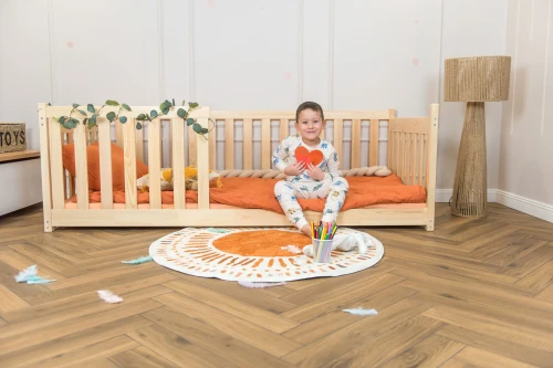 CONCEPT 90x200 grenen Montessori vloerbed voor kinderen Lano Meubels
