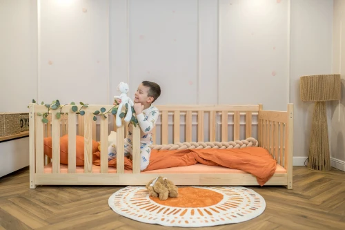 CONCEPT 90x200 grenen Montessori vloerbed voor kinderen Lano Meubels