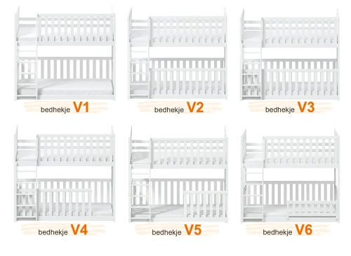 KONRAD 90x200 grenen stapelbed Lano Meubels