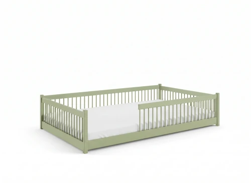 JUNIOR 120x200 olijf eenpersoons kinderbed Lano Meubels